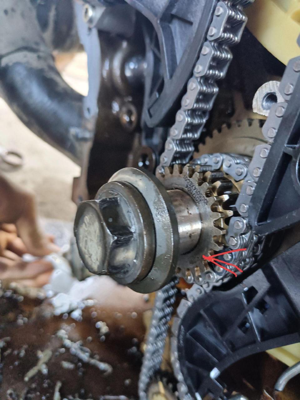 长城哈昲h6gw4c20发动机正时,记住一缸是内八