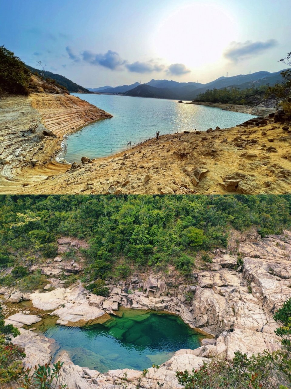 位于广东台山铜鼓山脉,赤溪半岛的最高峰,海拔782米,典型的花岗岩