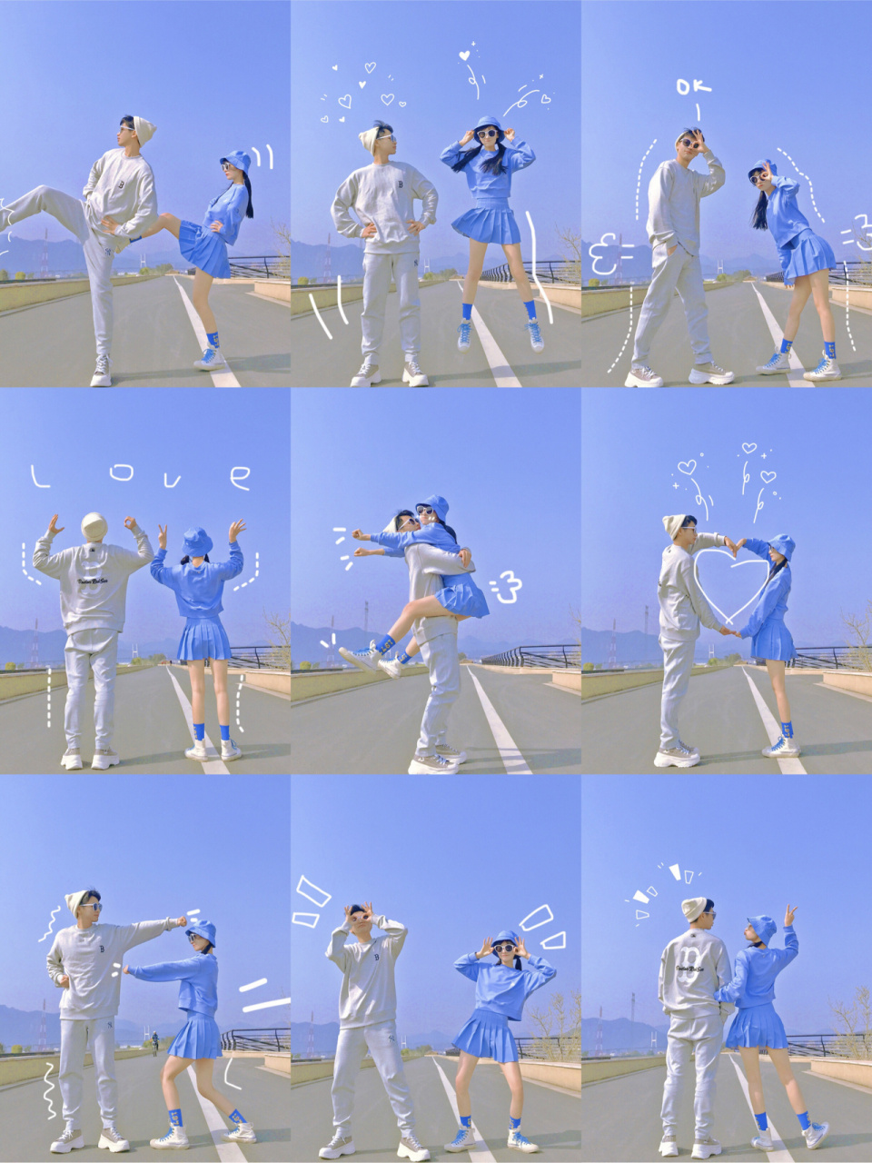 97 今天是清新的运动感拍照姿势!