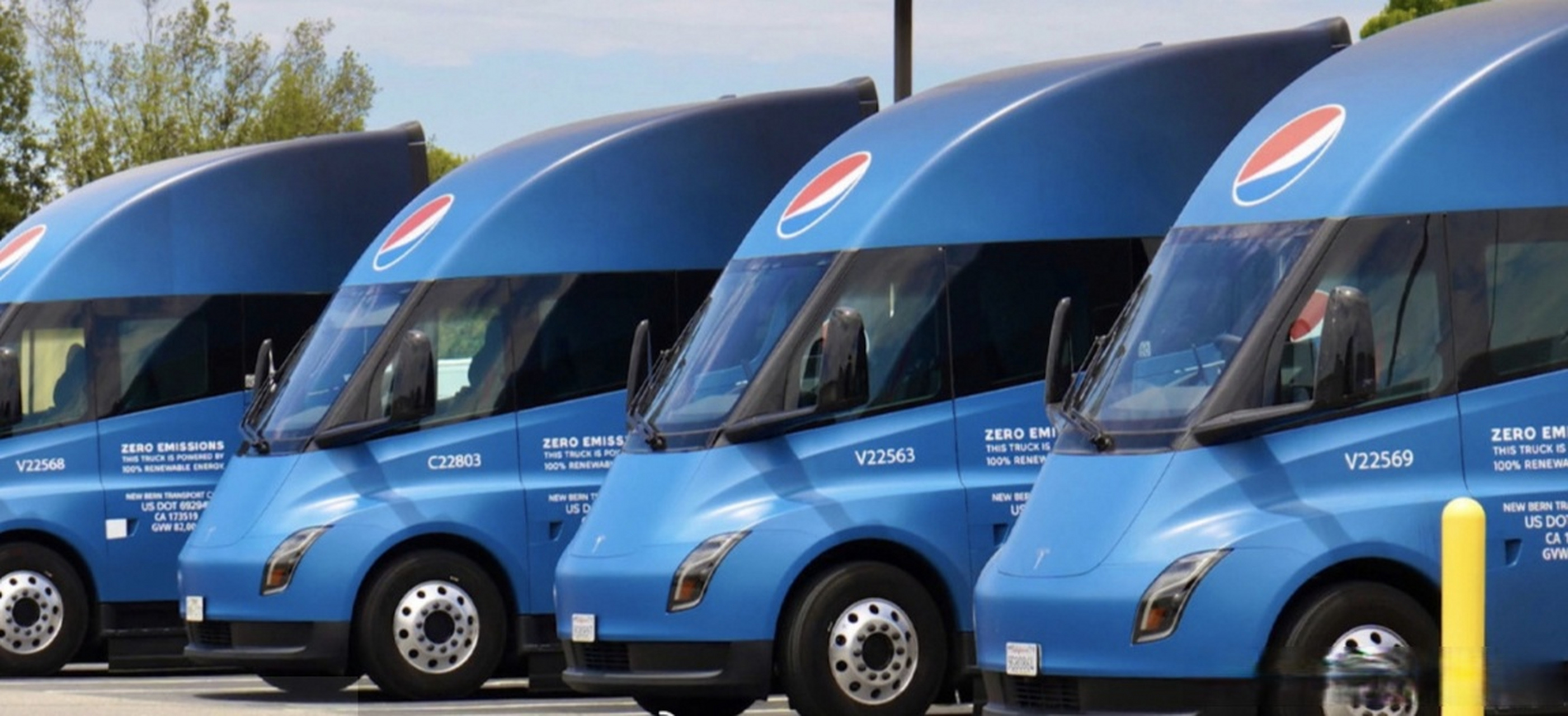 【特斯拉semi卡车1公里仅需1.