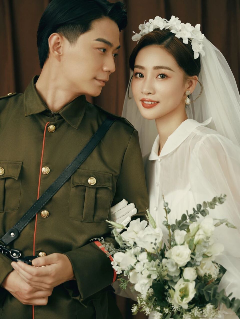 上海婚纱照# #婚纱照# - 96风格:纪实/民国/军阀风 99场景:复古