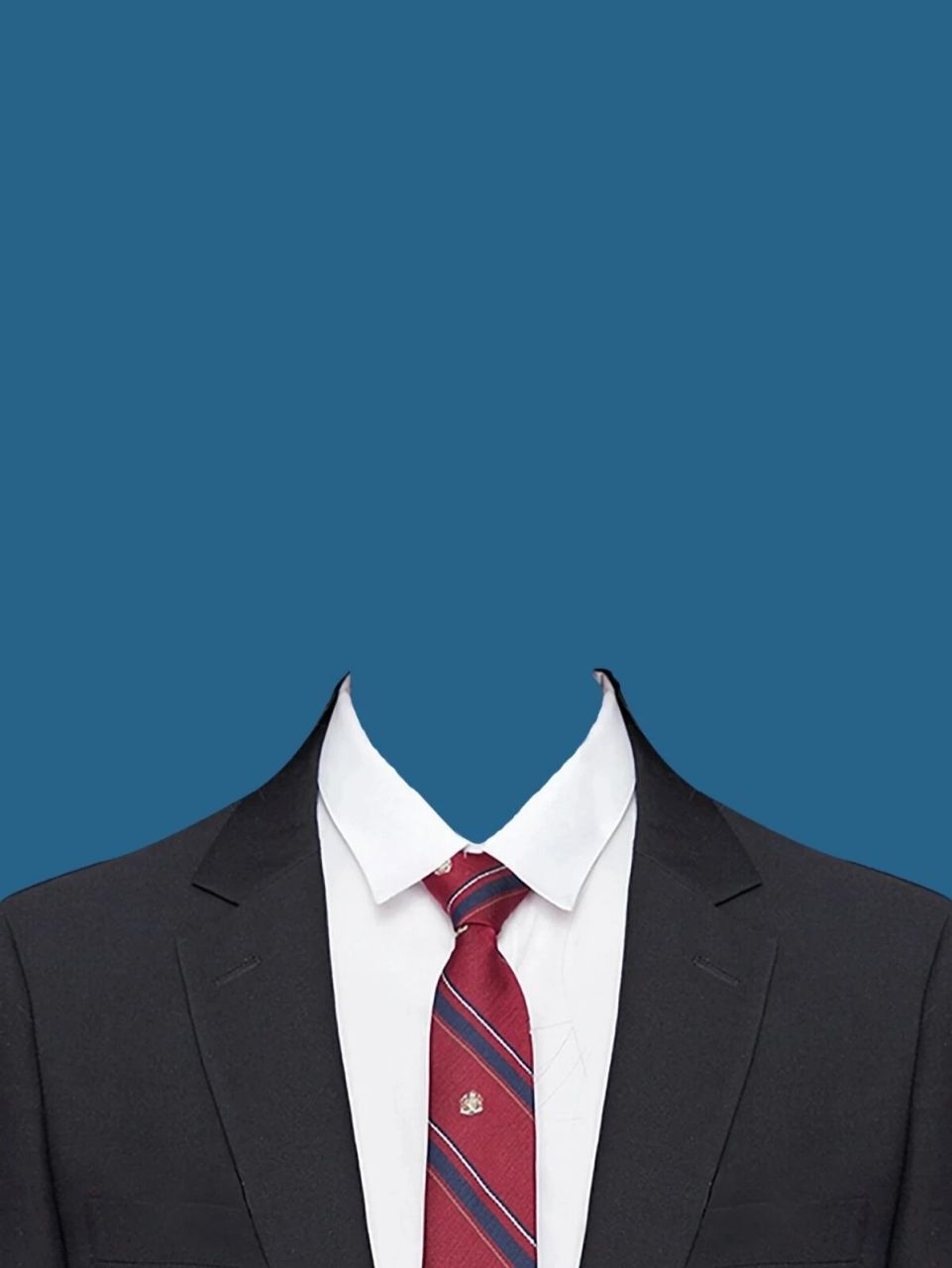 整理了一期常用,自然的证件照衣服模板,男士适用,求职/简历/校园