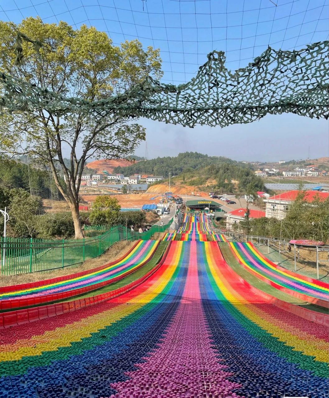 衡阳🌈西渡梅花村 湖南衡阳县西渡镇梅花村梅花小镇 "冰雪世界"