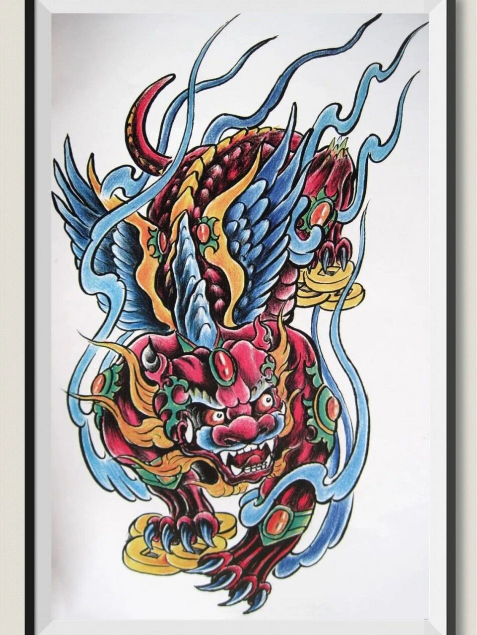 招财貔貅手稿! 貔貅手稿