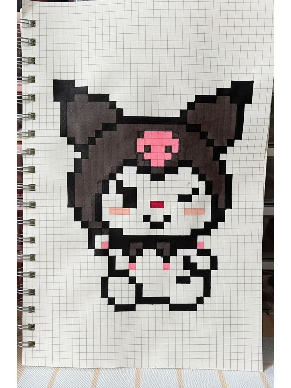 像素画临摹～库洛米 鸽9415了一段时间,像素画临摹系列又回来啦