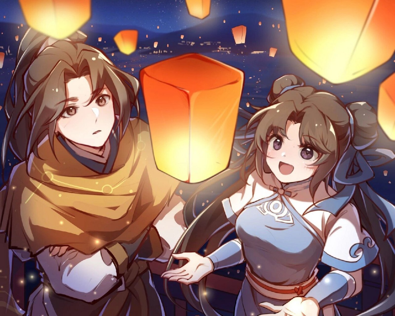 李逍遥和赵灵儿 "逍遥哥哥你要带我去哪?