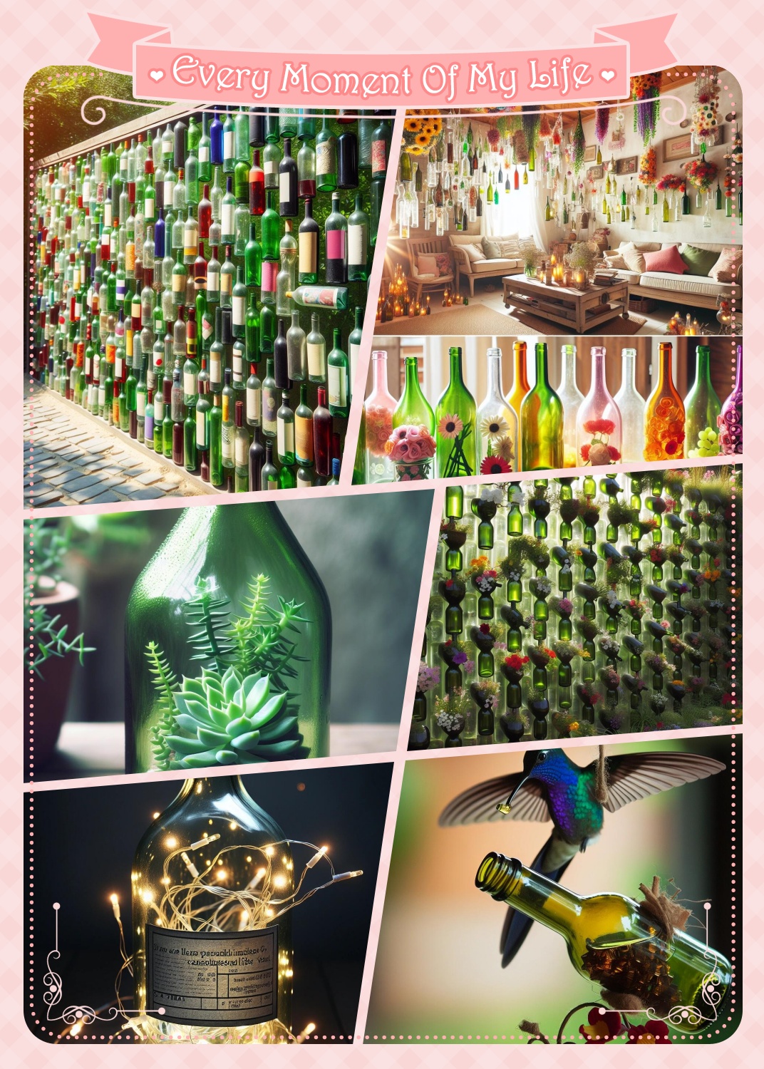 😎6 种让空酒瓶重焕生机的绝妙方.@糕冷小美的动态