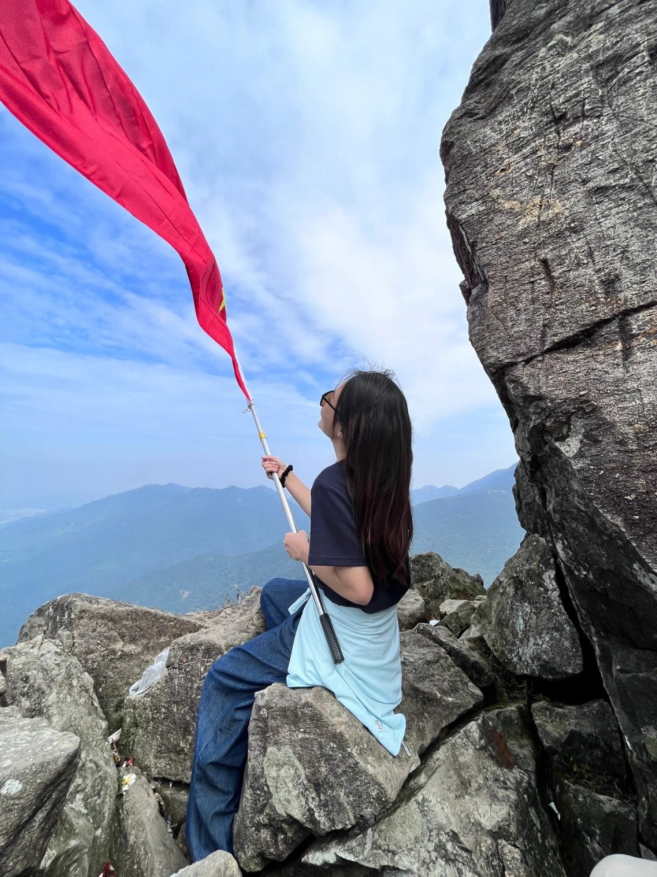 东莞银瓶山爬山记 勇敢的人先享受世界, 山途的风景不要太美啦!