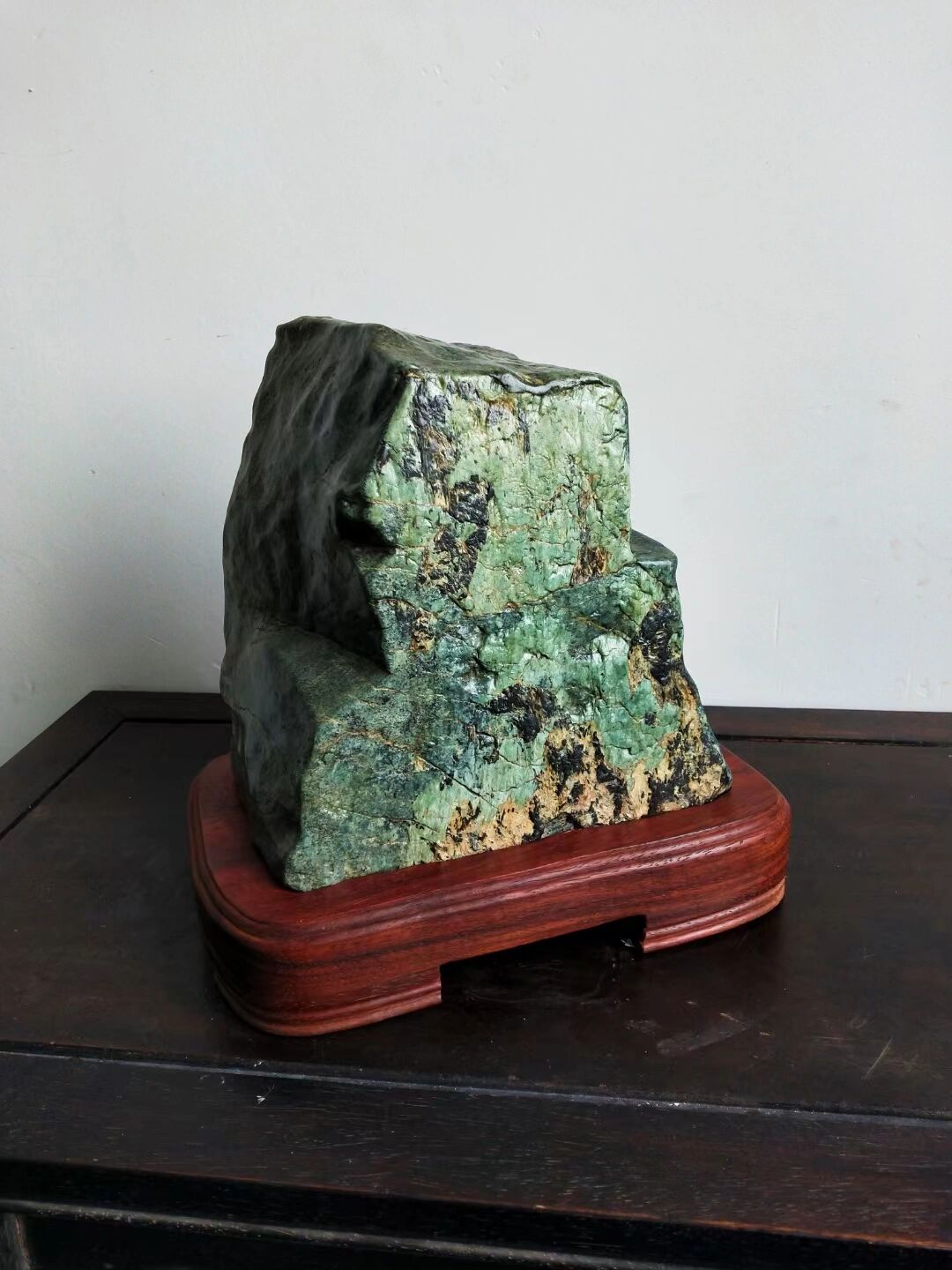 崂山绿石 天然翠面石