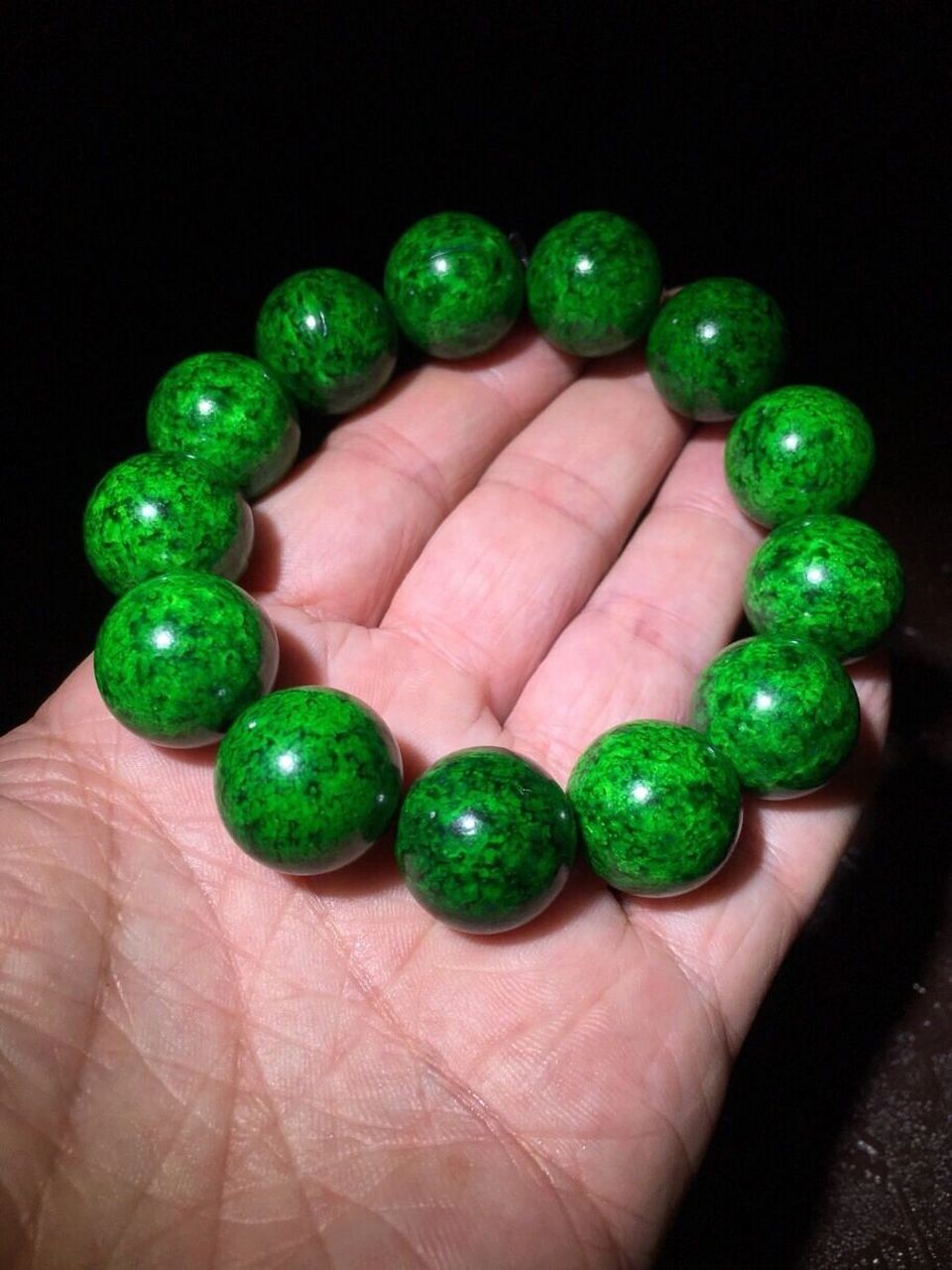 虬角 海象牙 【 老 虫乚 】9515脑  清宫蓝 规格:18mm 古法传清