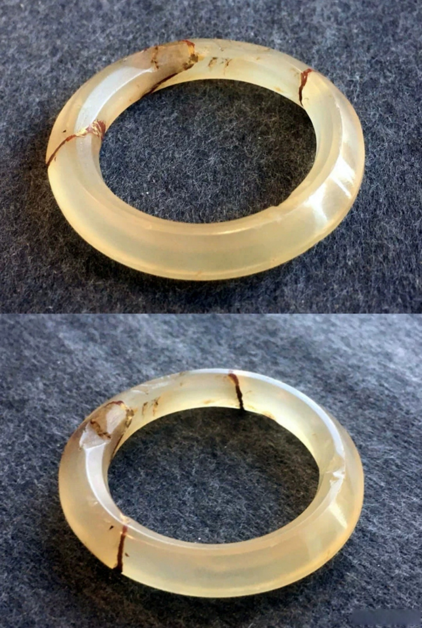 战国玛瑙环,随便玩玩