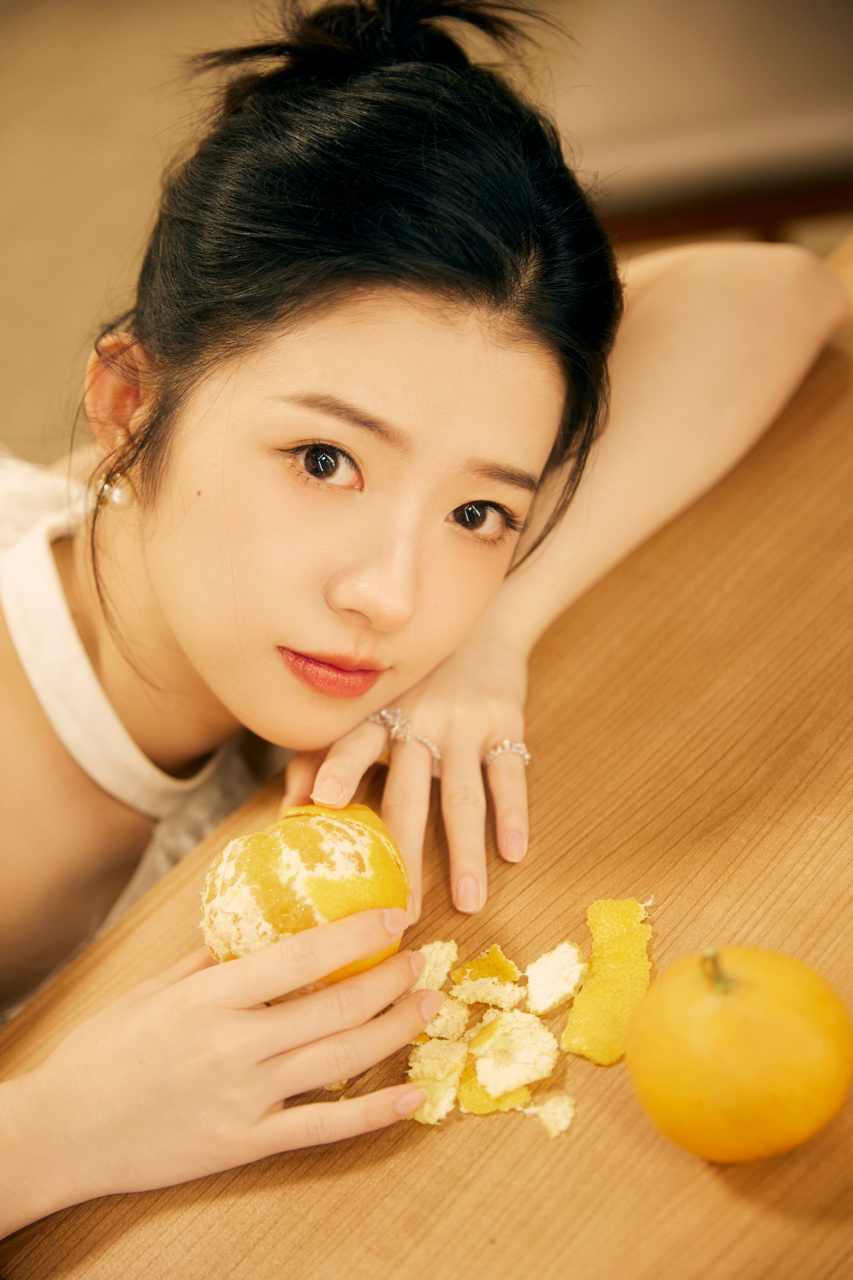 何蓝逗头像精选,是橙子味道的小姐姐