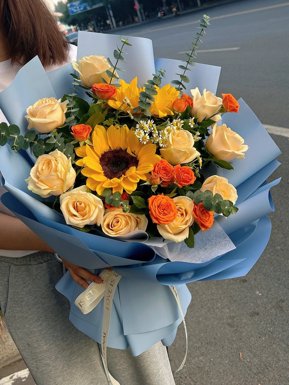 送给恩师的退休花束