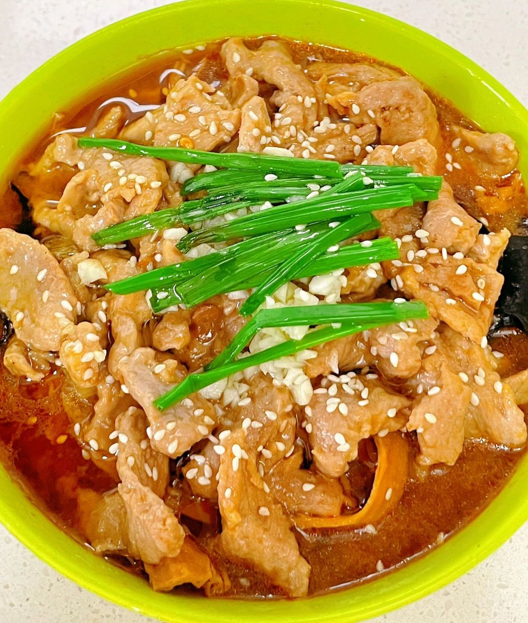 不辣版《水煮肉片》 977815非常适合儿童和不吃辣的小伙伴们哦