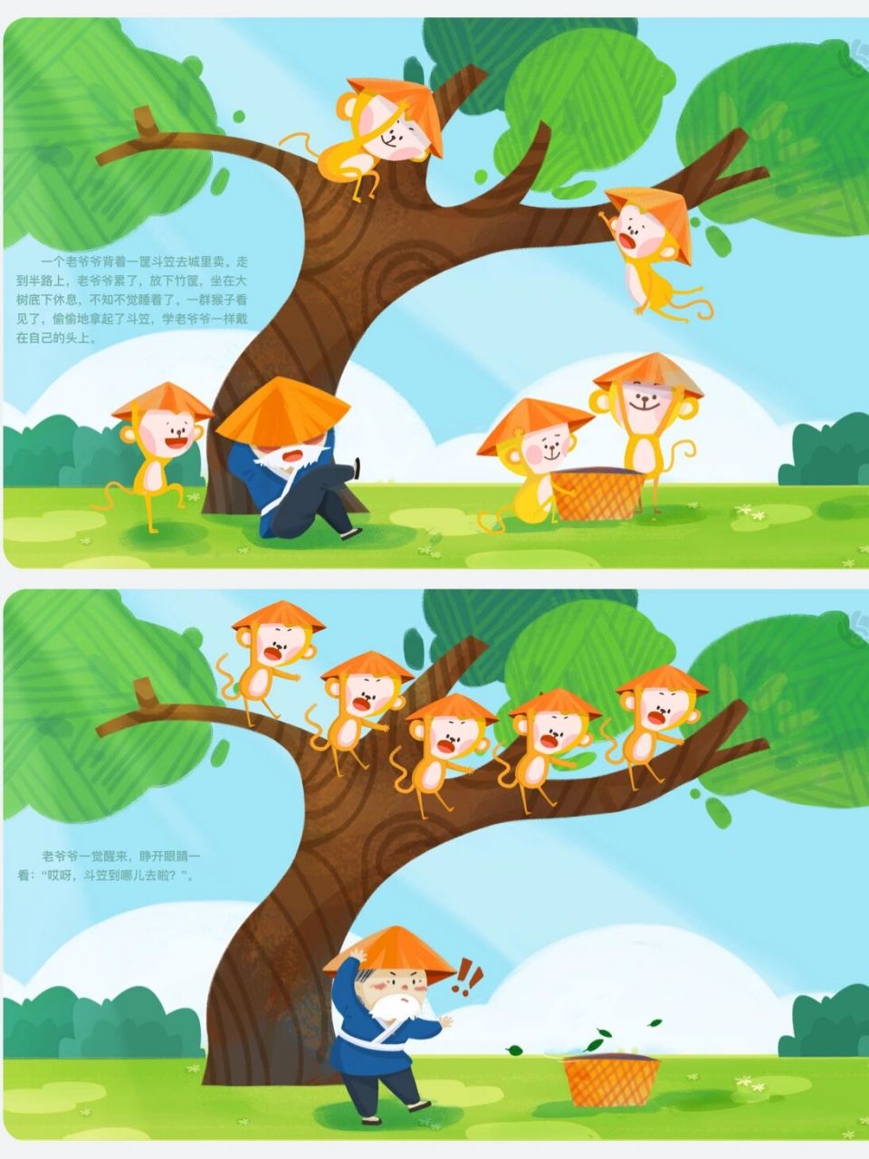 幼儿园公开课《猴子学样》 活动目标 ● 观察画面,尝试完整连贯的讲述