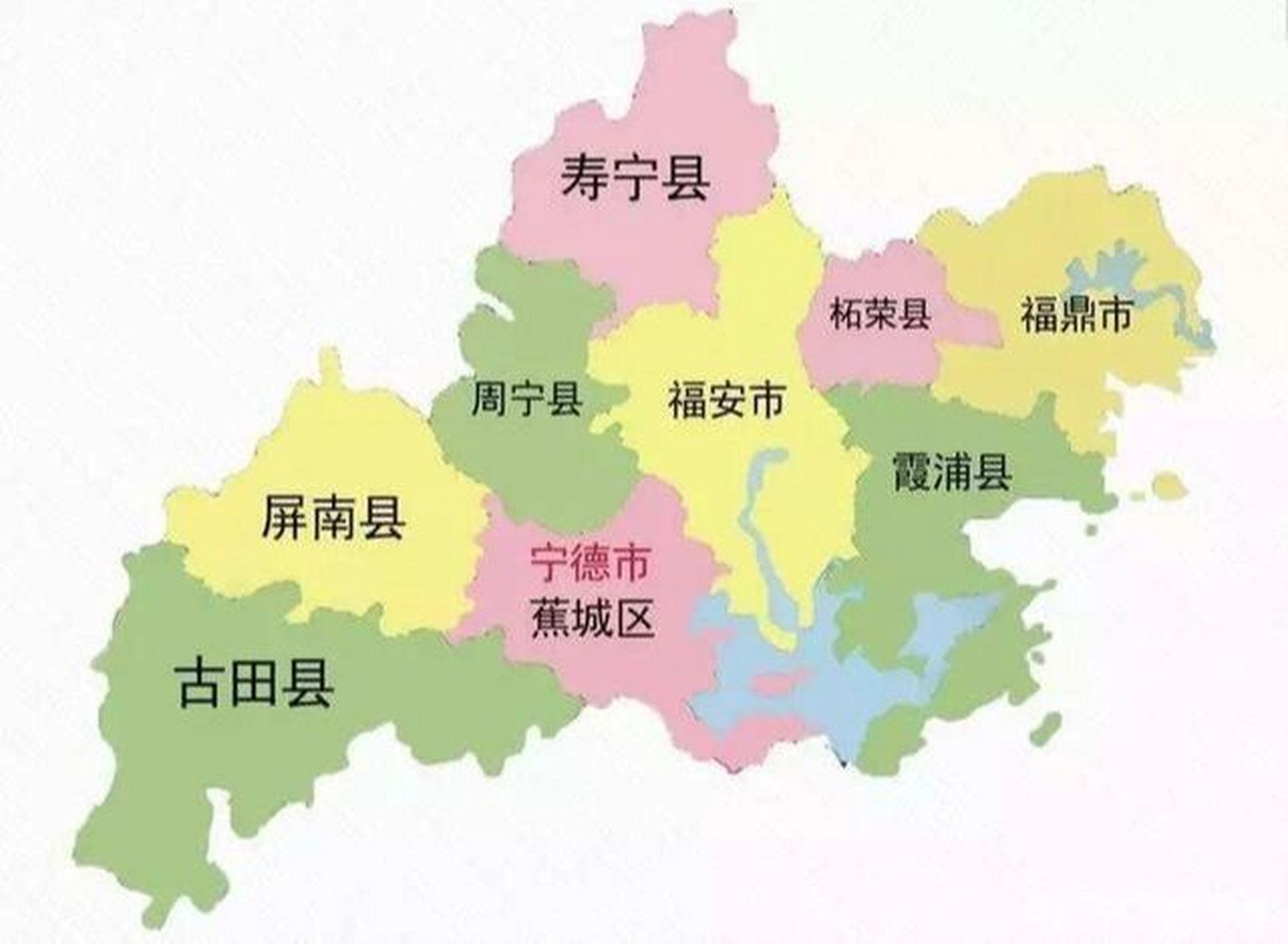 宁德地域 宁德,别称闽东,福建省辖地级市,车牌:闽j,区号:0593.