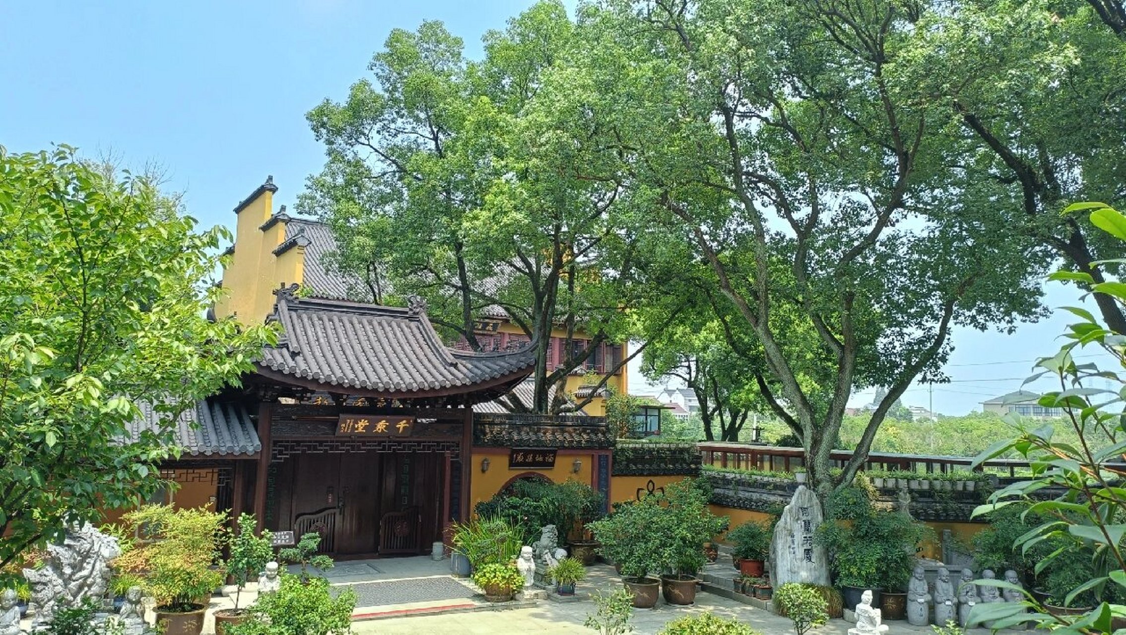 桐乡|福严寺 南朝四百八十四,多少楼台烟雨中～ 据说是先有福严寺,后