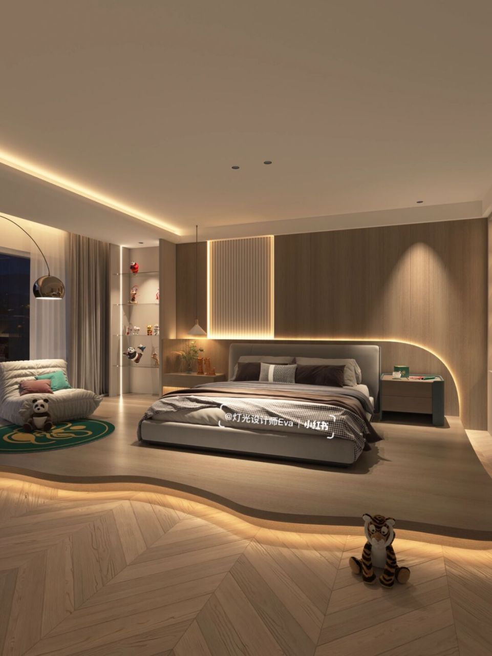 95无主灯设计追求简约不简单 95见光不见灯能更