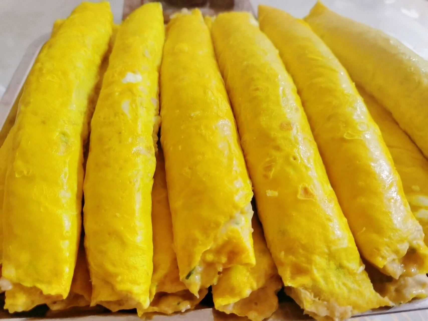 大霍邱的卷卷 来我大霍邱必吃的特色美食,家家户户过年必备吧!