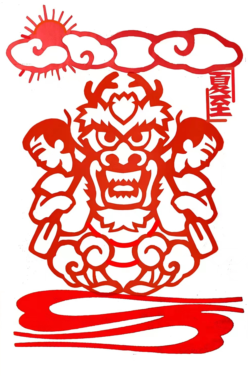 枫林街道整合"上海剪纸"非遗传承队文化传承优势,推出"节气剪纸科普小