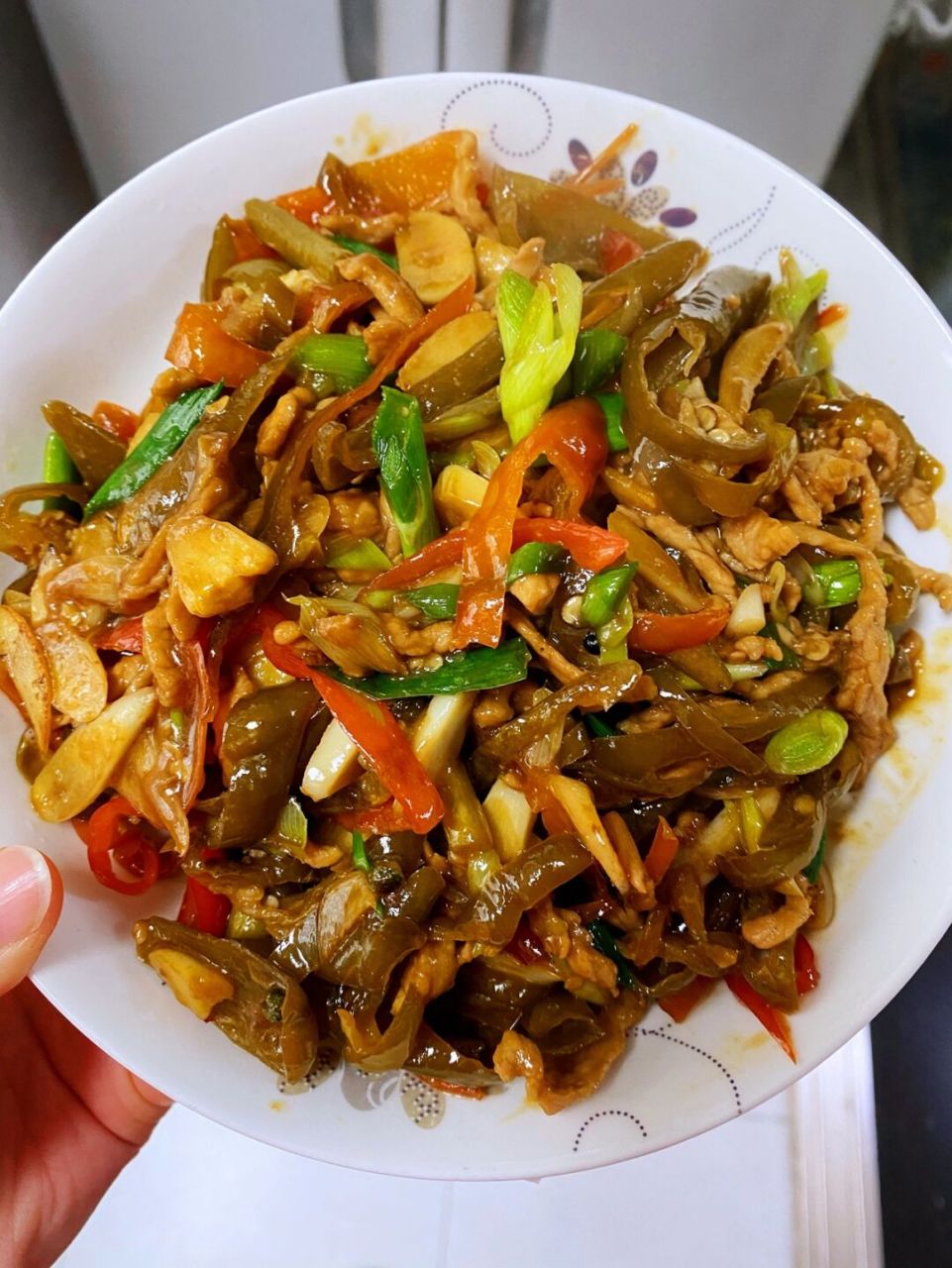 99酸辣椒肉丝99过年这几天,这菜都做5次了!