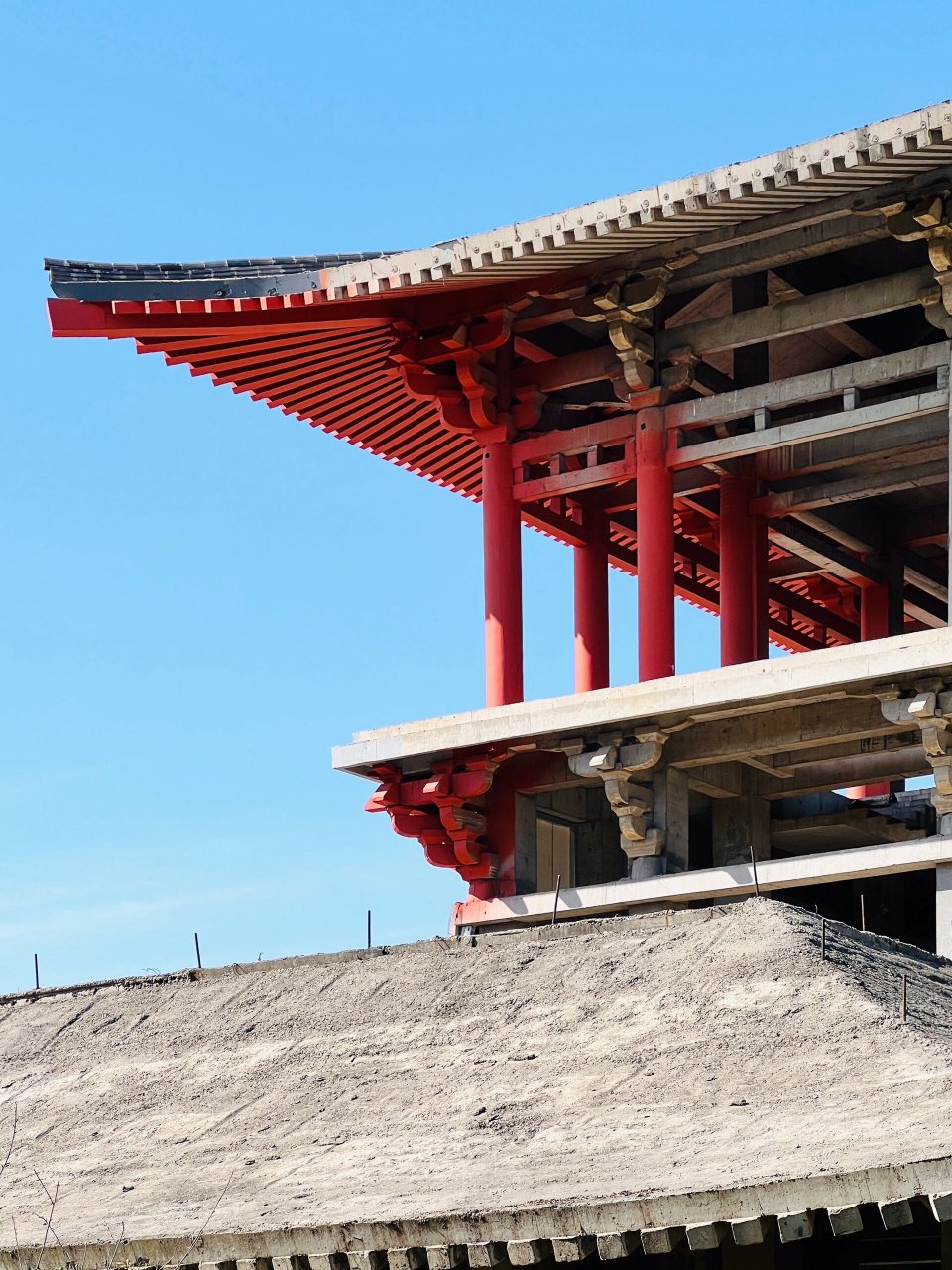 唐山大城山公园|正面和侧面|看着很好玩儿98 2023-10-5 好歹也是把