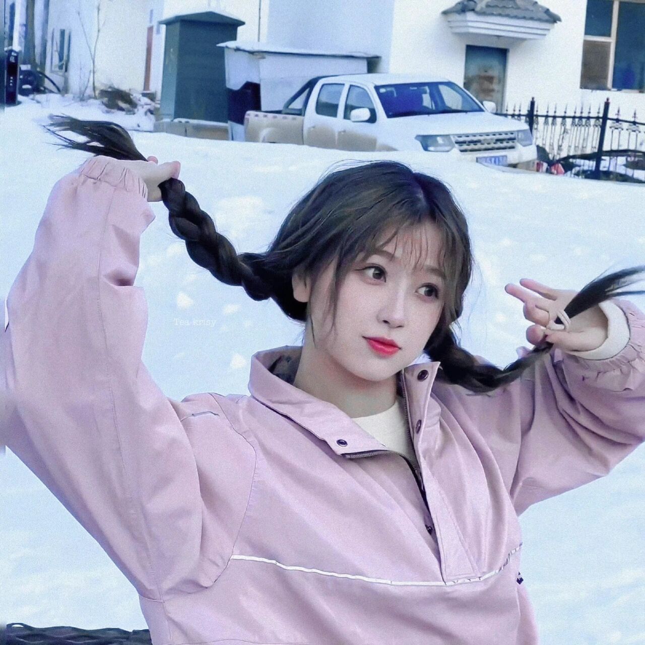 虞书欣甜美头像库 欣欣子也太可爱了,喜欢就抱走吧