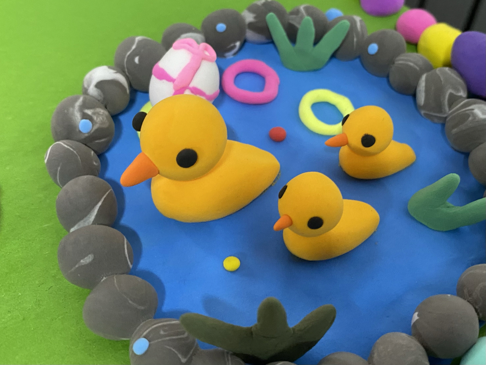 太空泥动物|粘土制作|学前教育009969♀15 太喜欢捏太空泥了