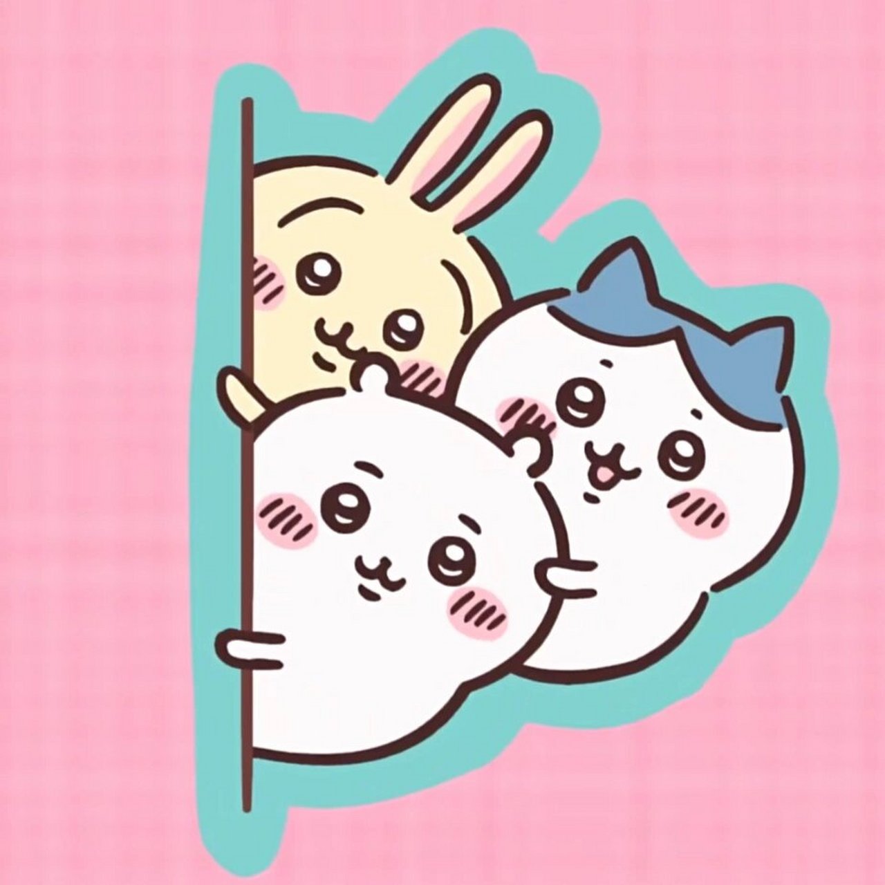 chiikawa三人头像 想和朋友们一起用🥰