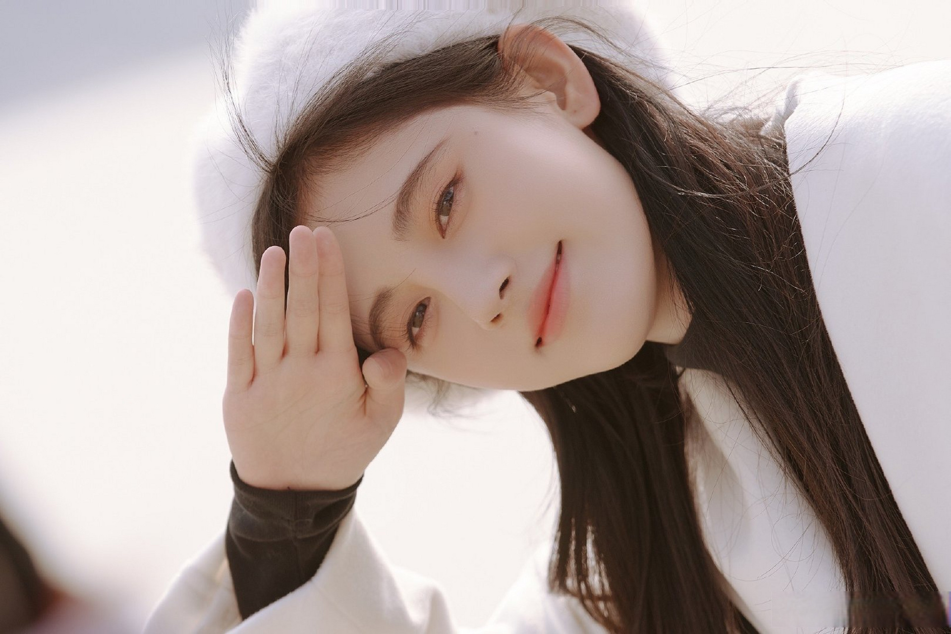 鞠婧祎 水手服贝雷帽