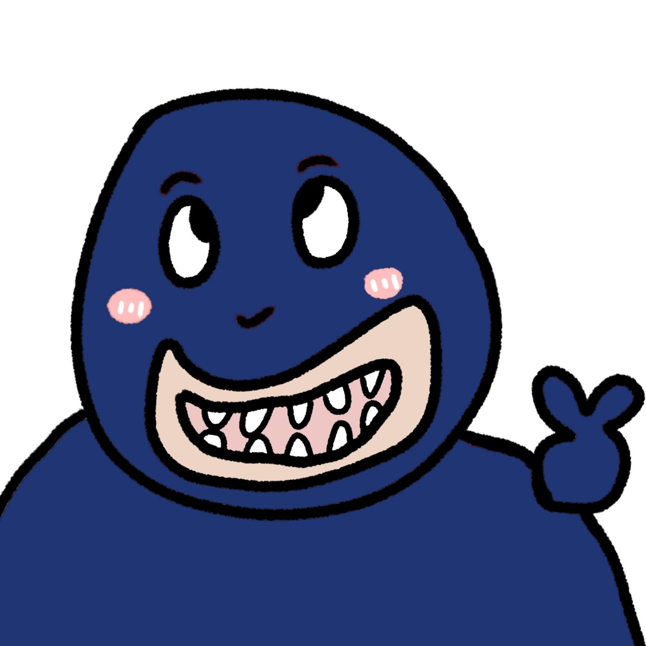 让老板失去沟通欲望的头像(o∆o) 我是一个憨憨, 爱吃小熊饼干, 没