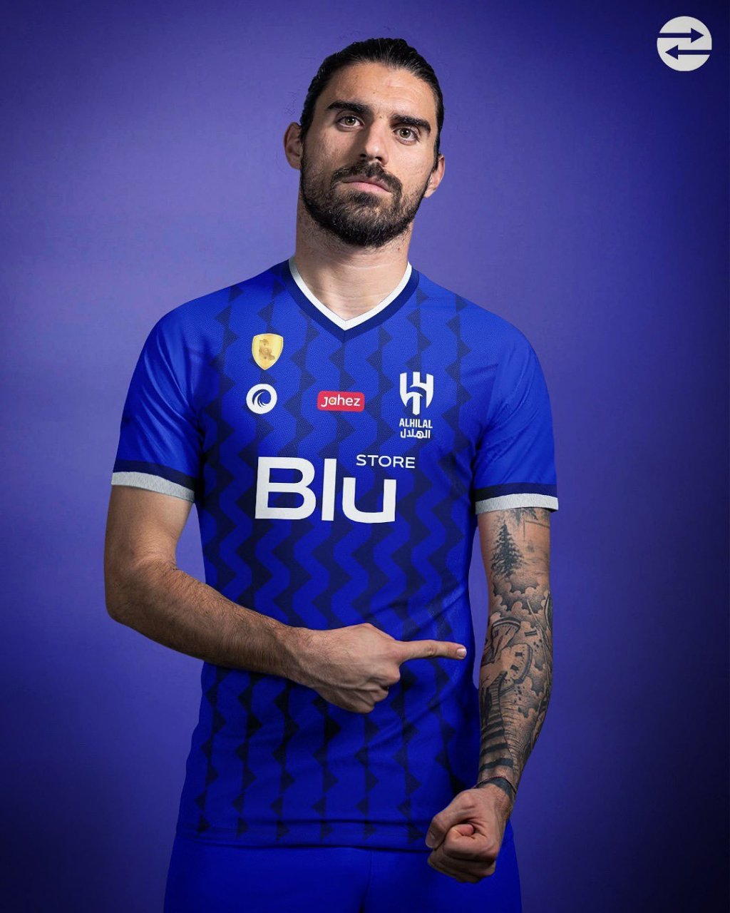 罗马诺:#内维斯加盟利雅得新月#本周将官宣,签约至2026年  名记罗马诺