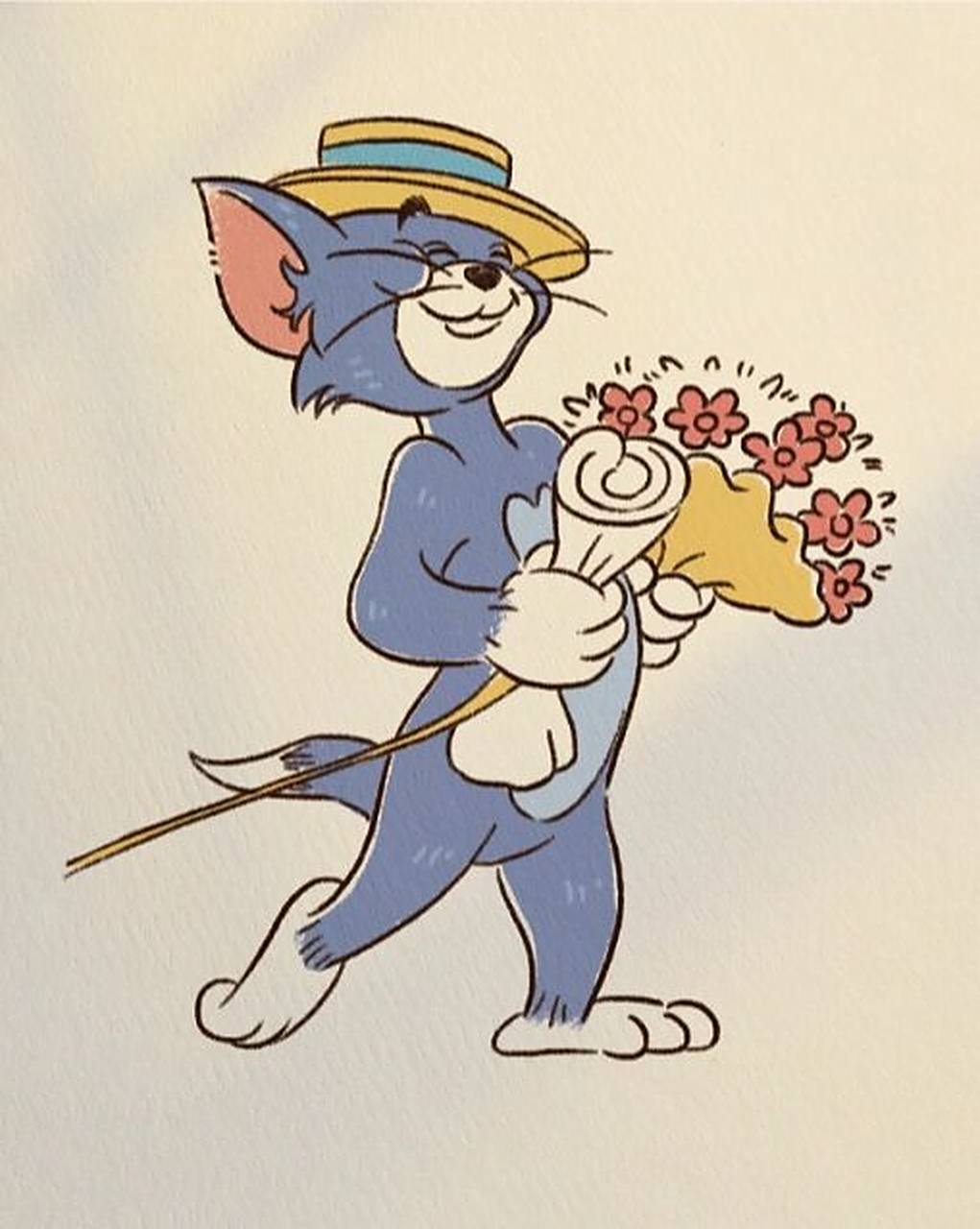 零基础手绘教程|猫和老鼠|汤姆杰瑞|过程图 🌟🌟来啦来啦~你们