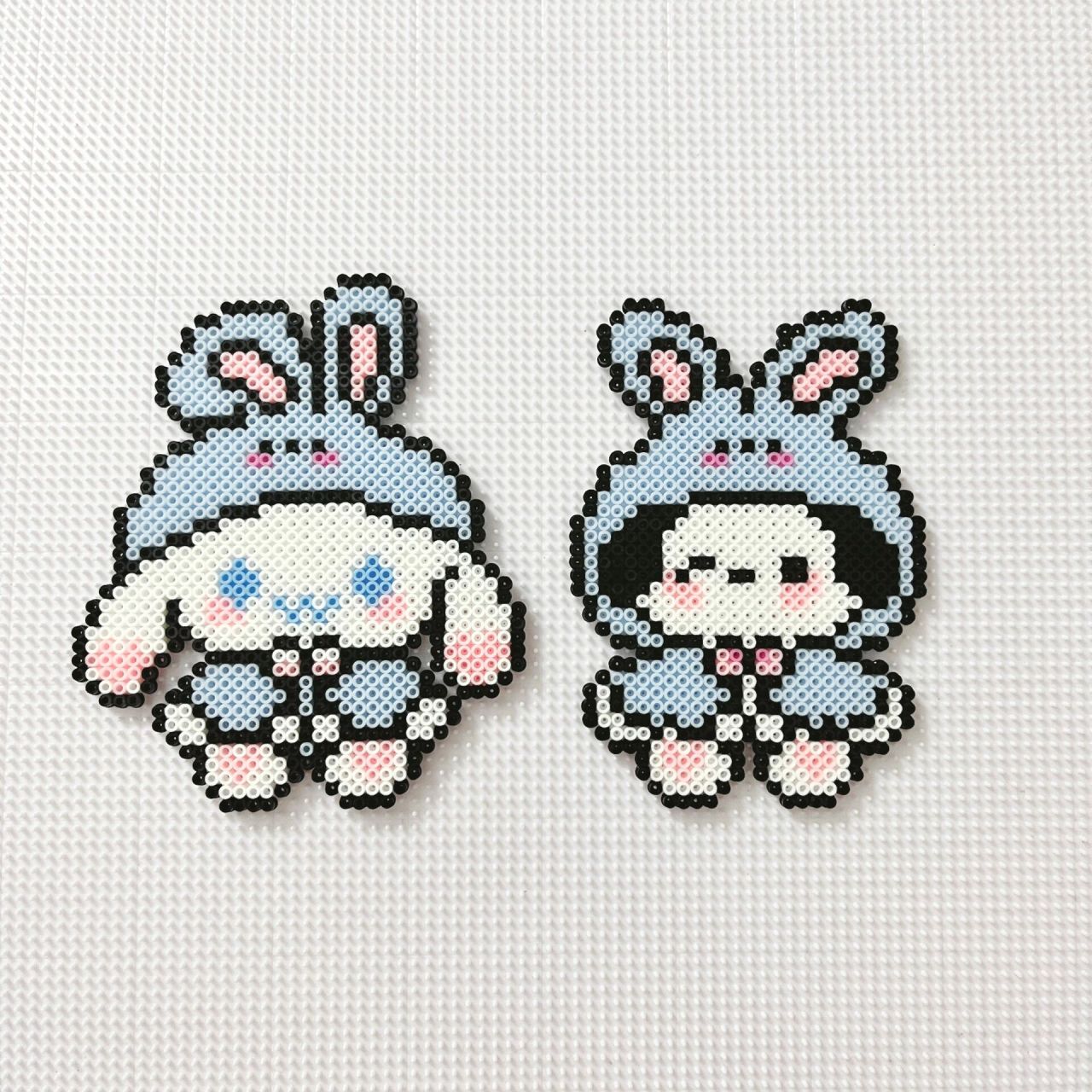 拼豆记录—第52弹 玉桂狗 帕恰狗 两只可爱狗狗做完觉得不算很大,还越