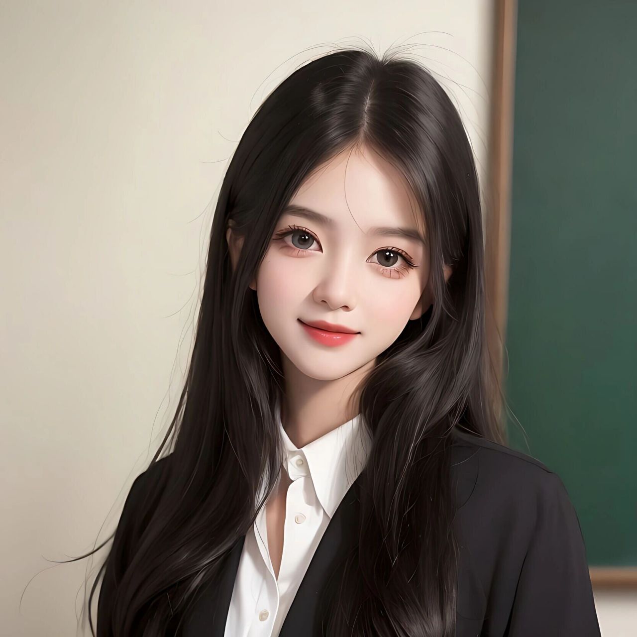 职业头像|漂亮的教师小姐姐