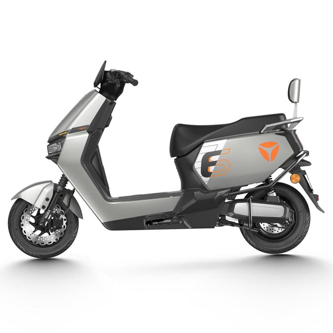 雅迪冠能六代 t60,72v38雅迪石墨烯电池 一次充电续航150公里,雅迪