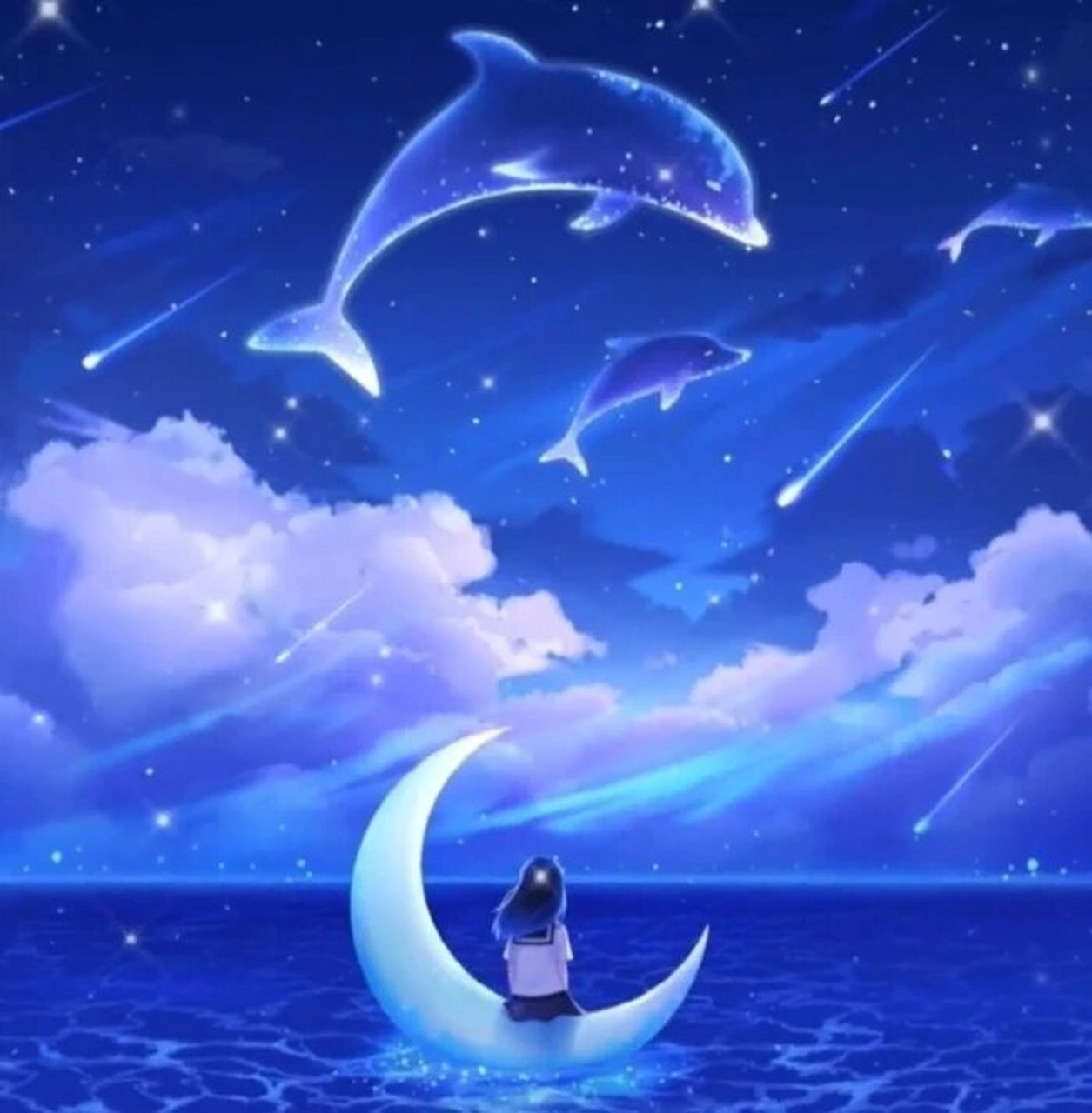 星空情侣头像来了