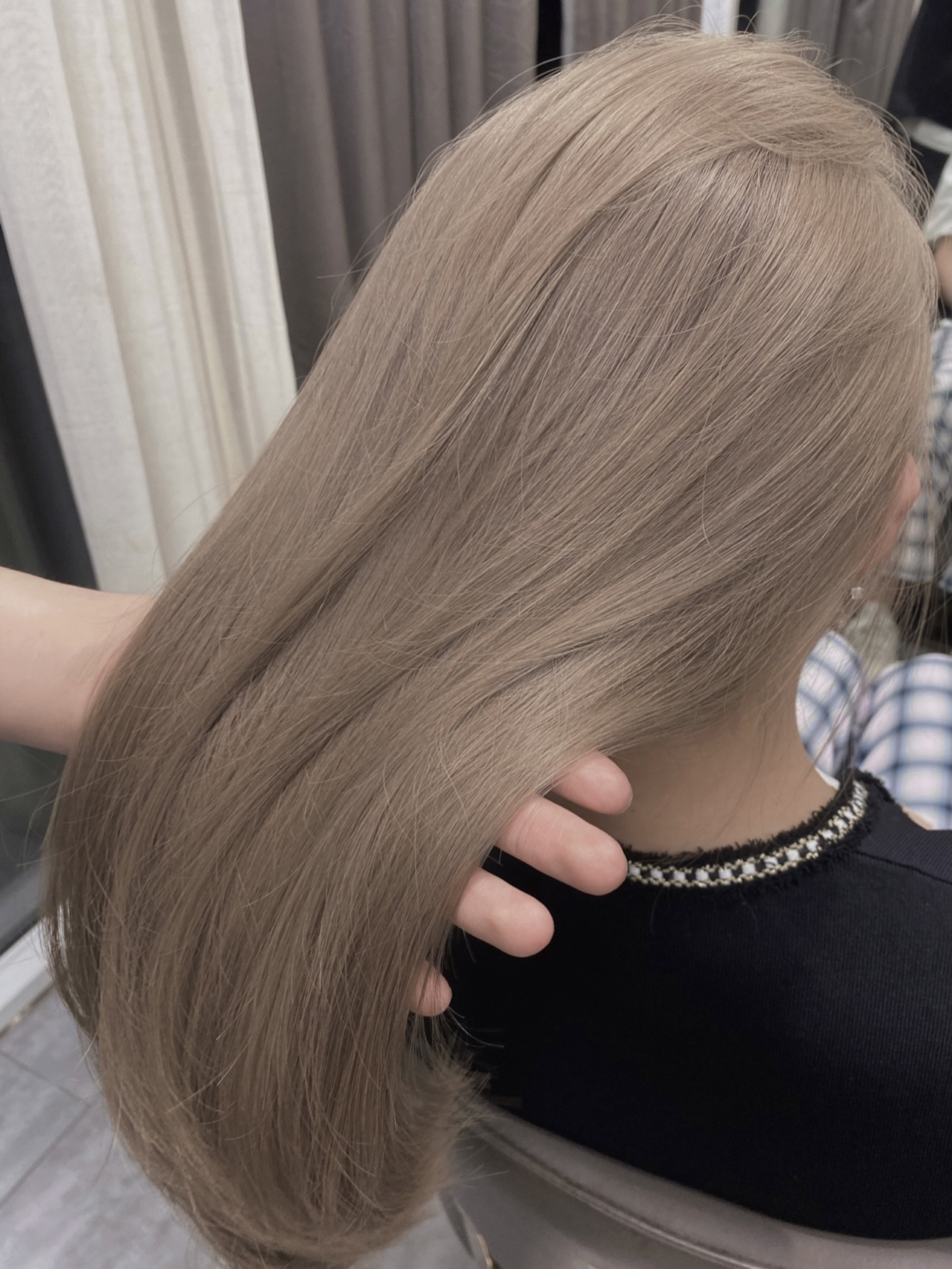 仙女发色奶茶灰棕 2021夏季仙女发色&奶茶灰棕#巨显肤白 长沙染发长沙