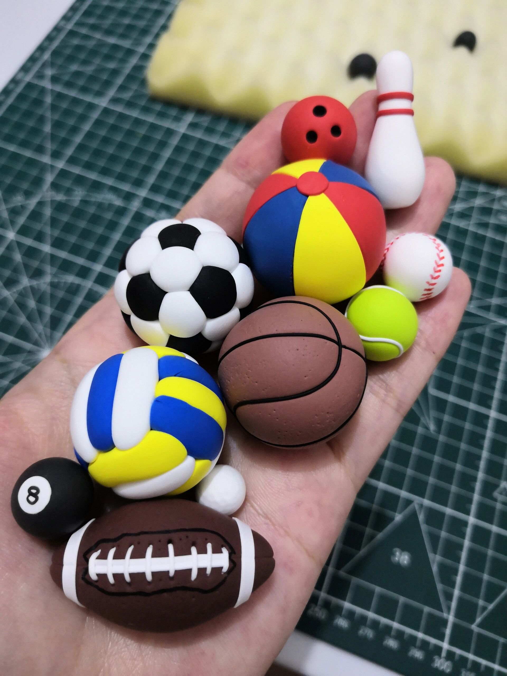 粘土运动球🏀 篮球🏀