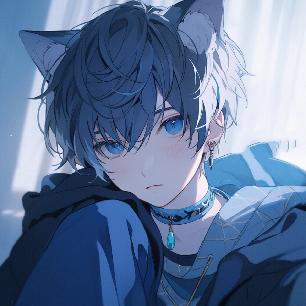 正太# #动漫男头# #男生头像# #正太音# #二次元# #头像# #猫耳