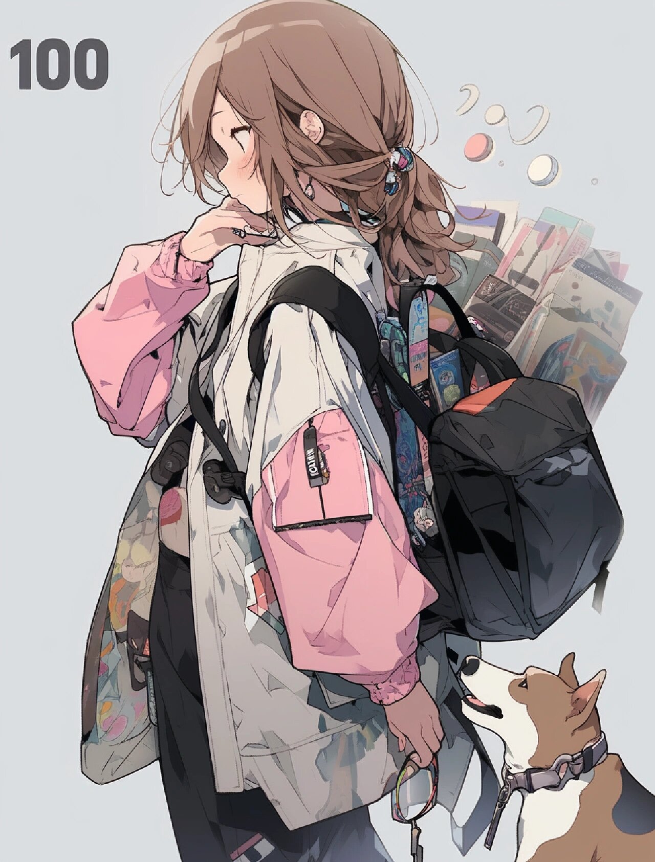 插画壁纸第二弹丨日漫少女