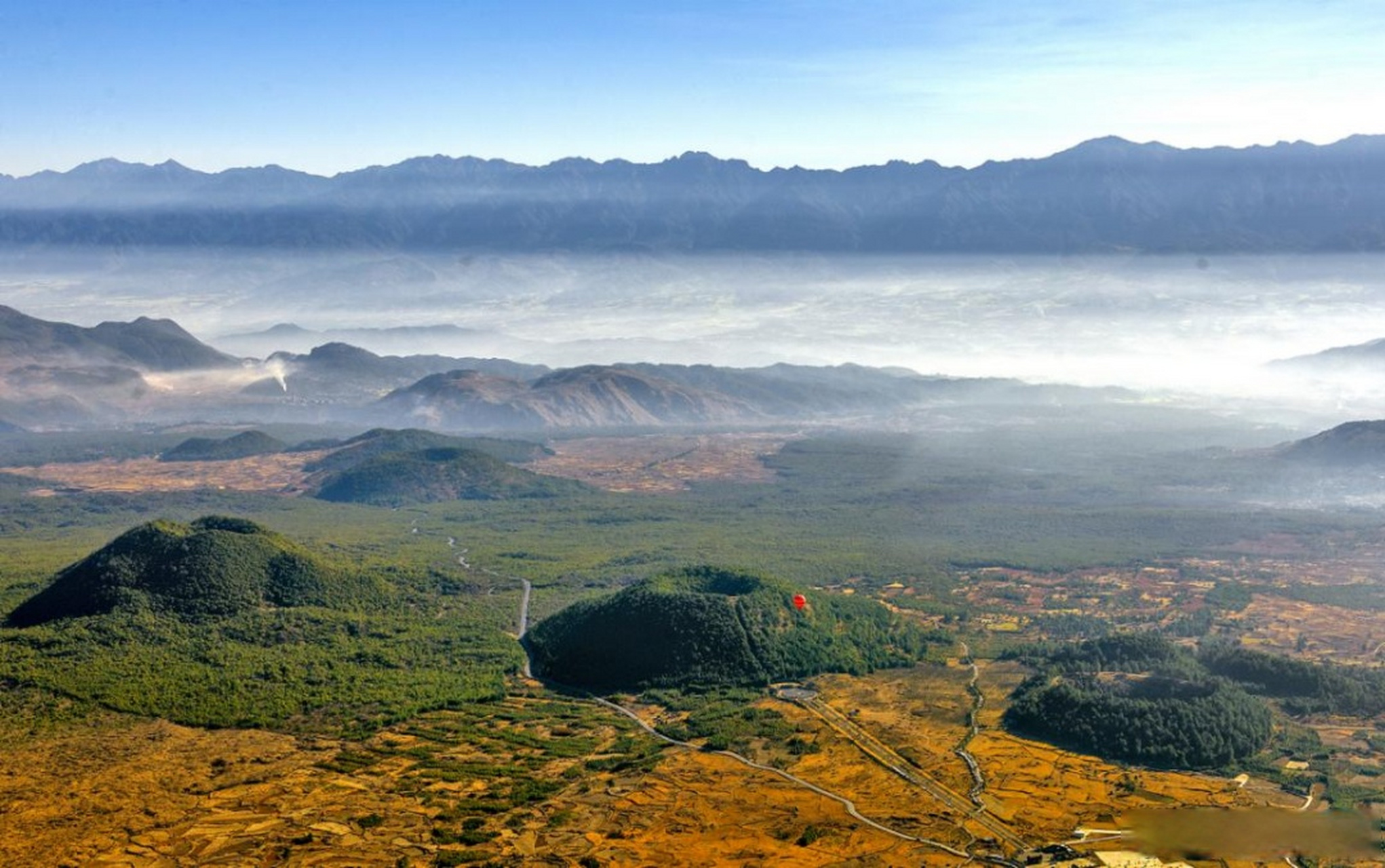 总要去趟腾冲吧#【火山地热国家地质公园】马站火山群为腾冲火山区最