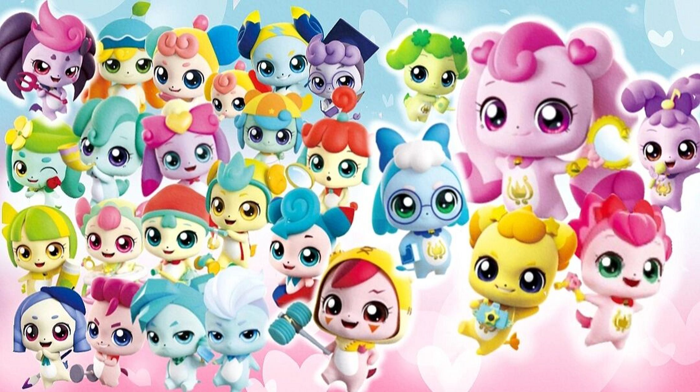 奇妙萌可第二季全员图   可抱图