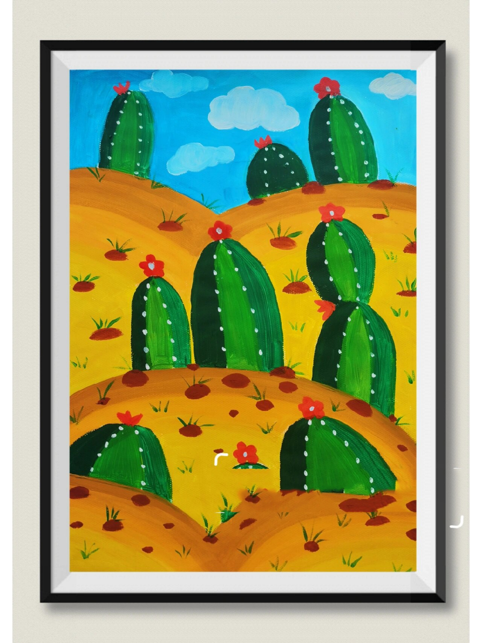 简单的少儿水粉画 适合水粉初学者