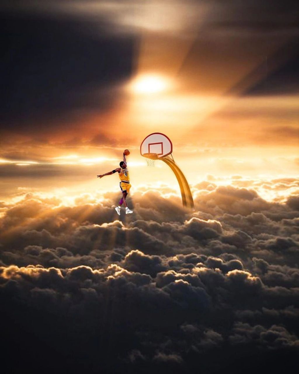 科比壁纸 | 曼巴精神永不停息 所谓梦想,是永不停息的疯狂,曼巴精神永