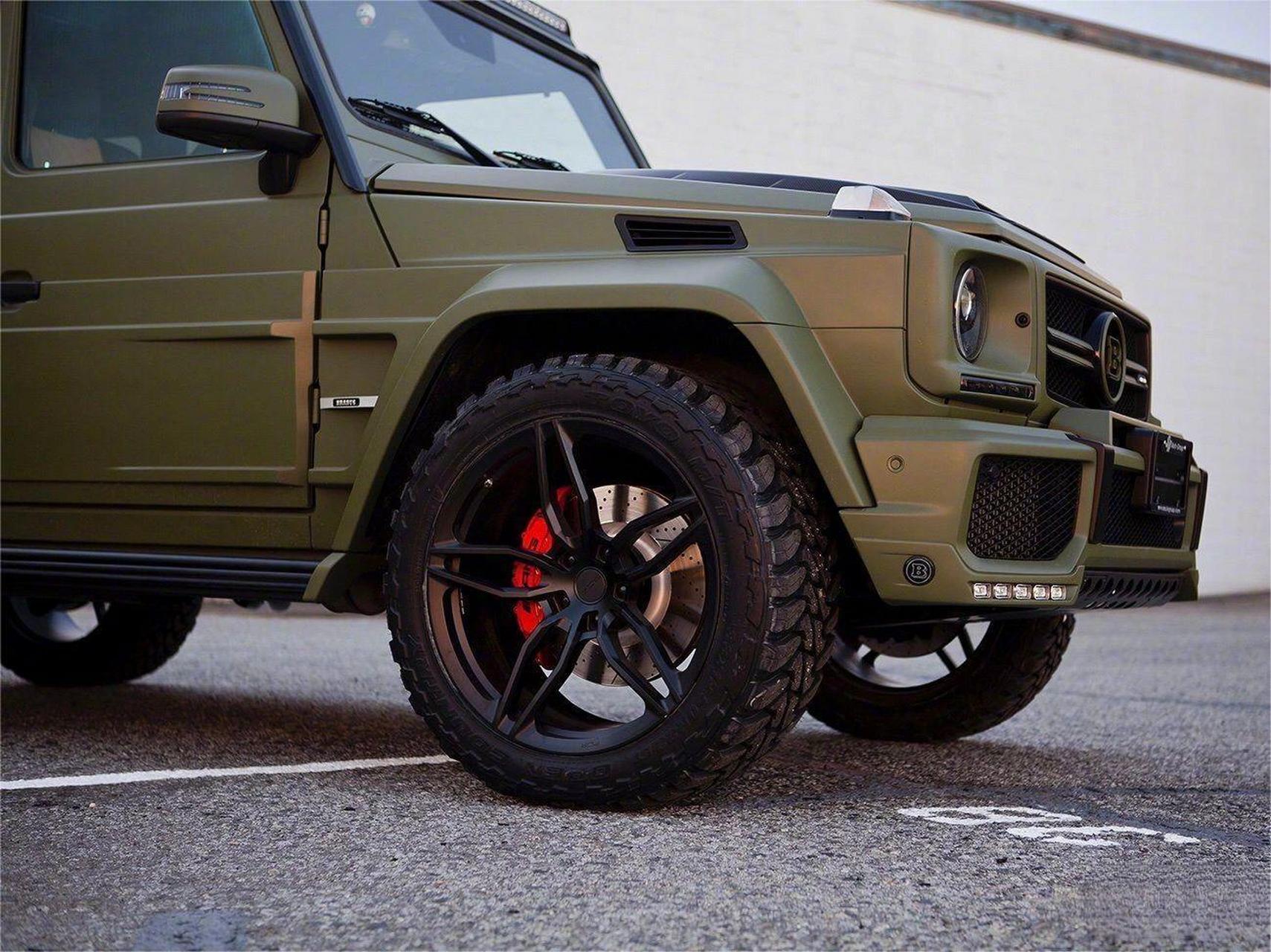 巴博斯g65:豪华越野猛兽.奔驰g65 amg被誉为男人的dream car.