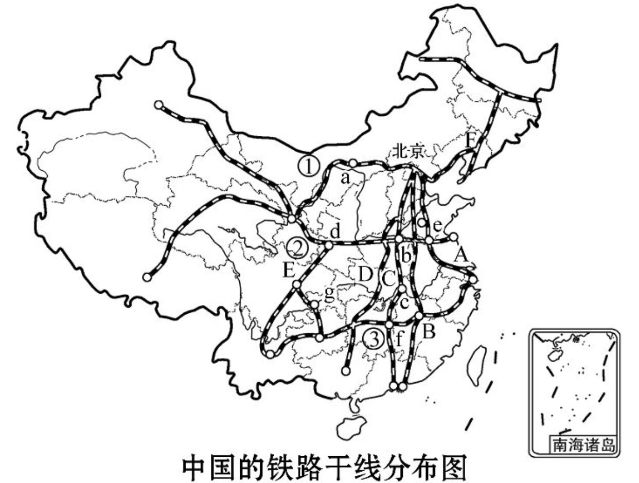 画全国铁路示意图框架图片