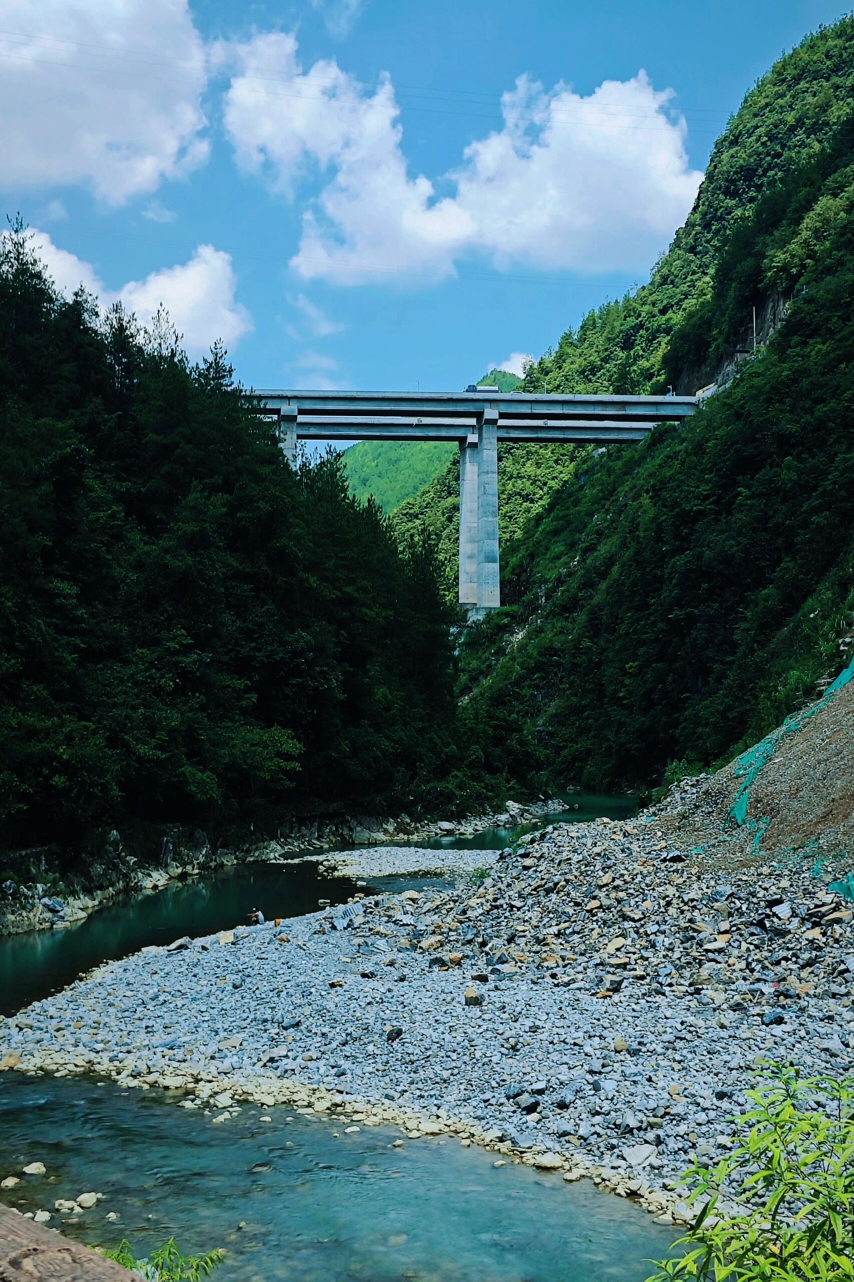 巴山大峡谷照片图片