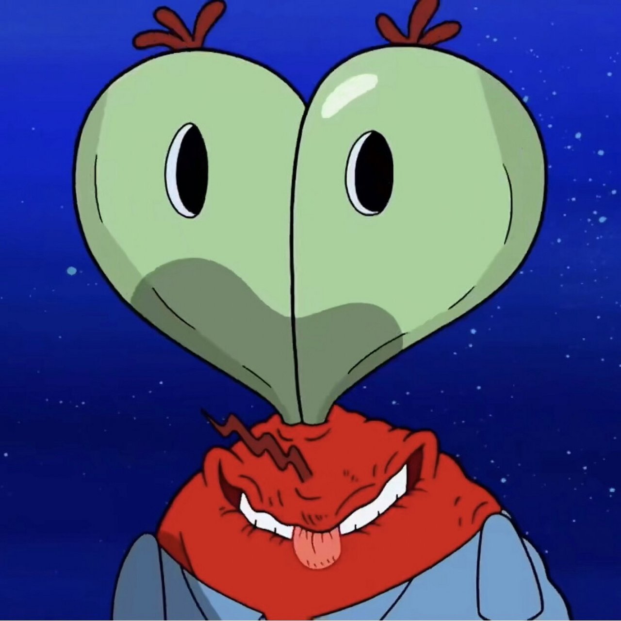 痞老板和蟹老板的情侣头像～哈哈哈哈哈