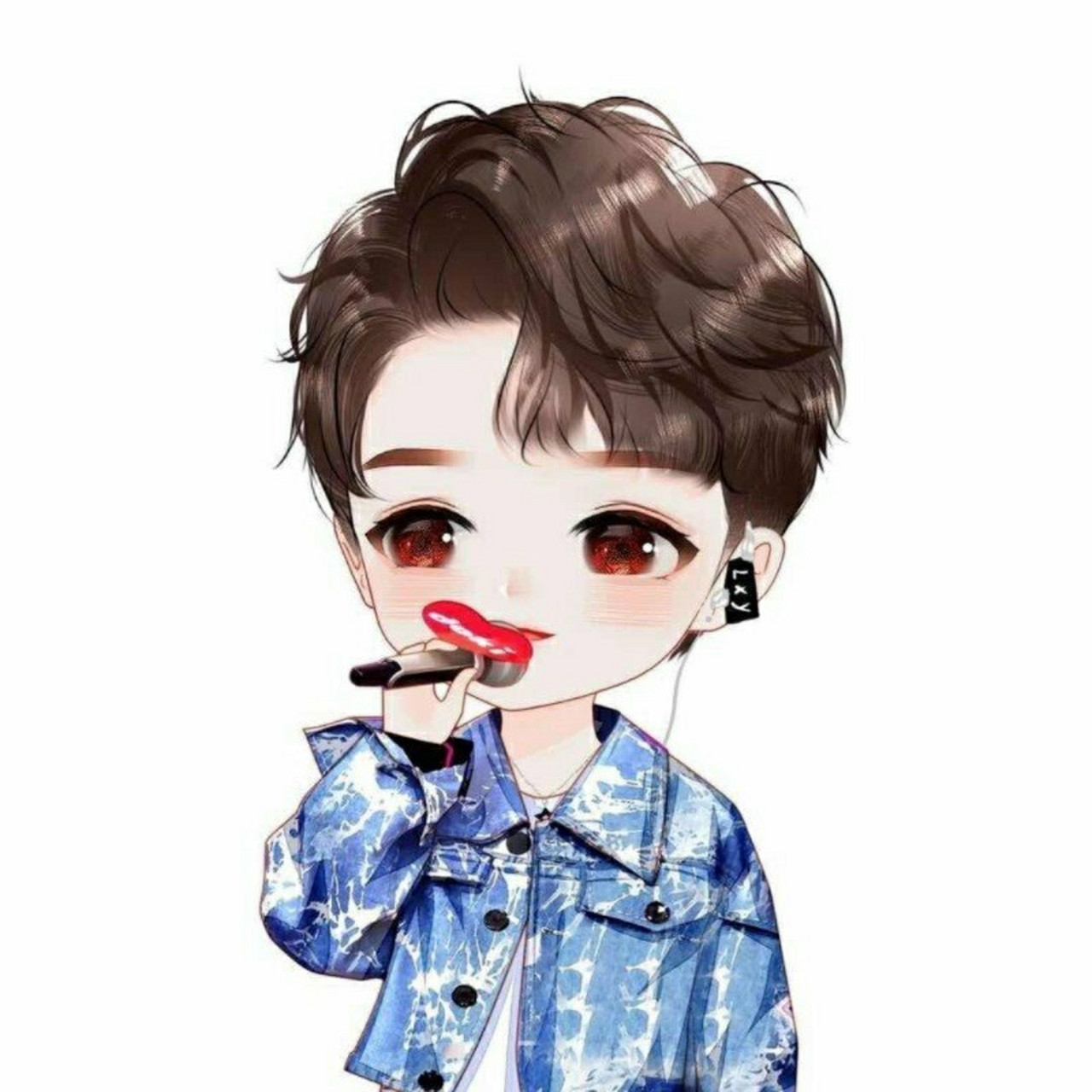 可爱又阳光 我是画师媛媛,喜欢的点点关注 手绘头像|男生头像|卡通